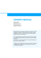Hyundai Tucson - Owners Manual 2026 EN